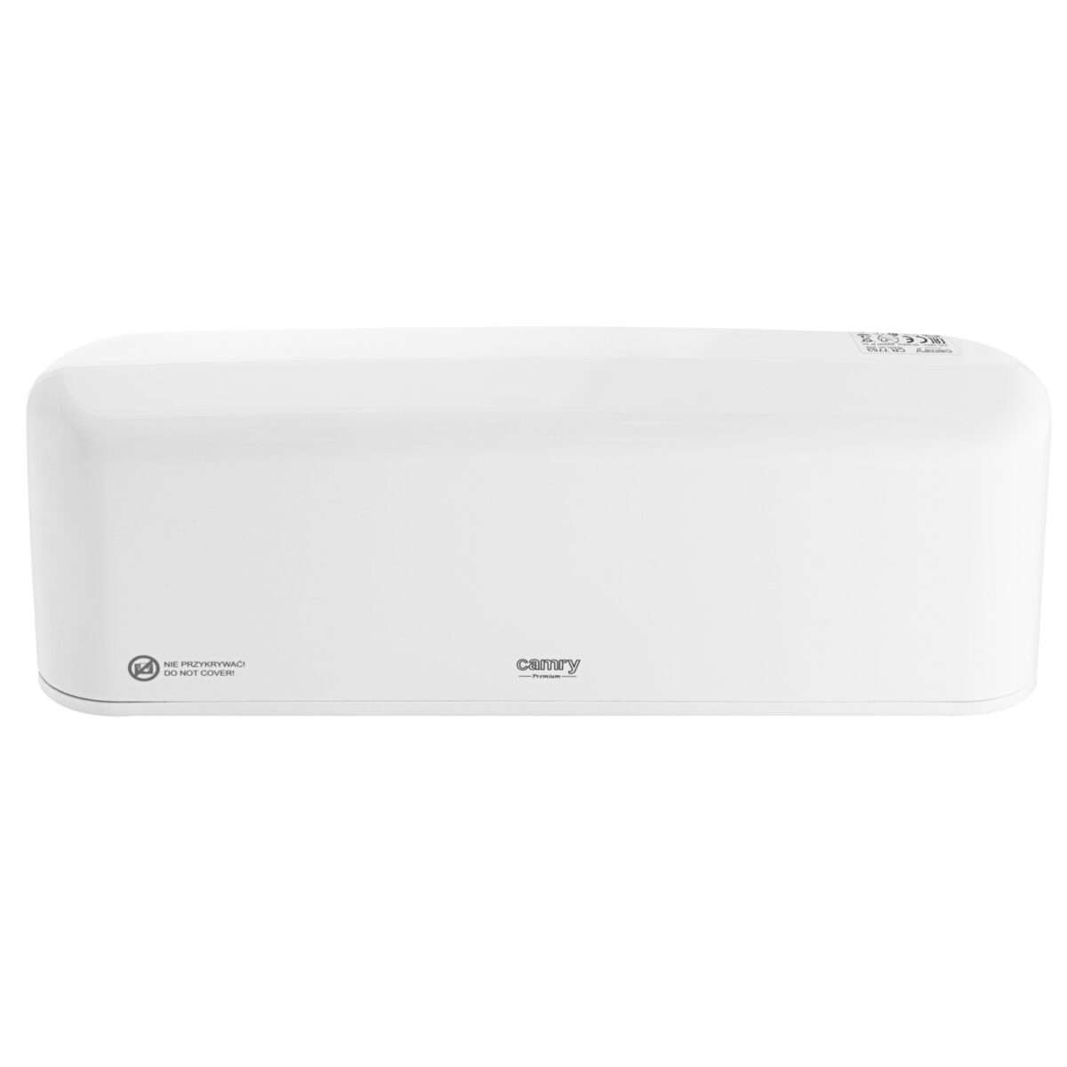 Тепловентилятор навісний зі світлодіодним дисплеєм Camry CR 7753 50дБ 1.75кг 220В IP22 2000Вт 10-49°C