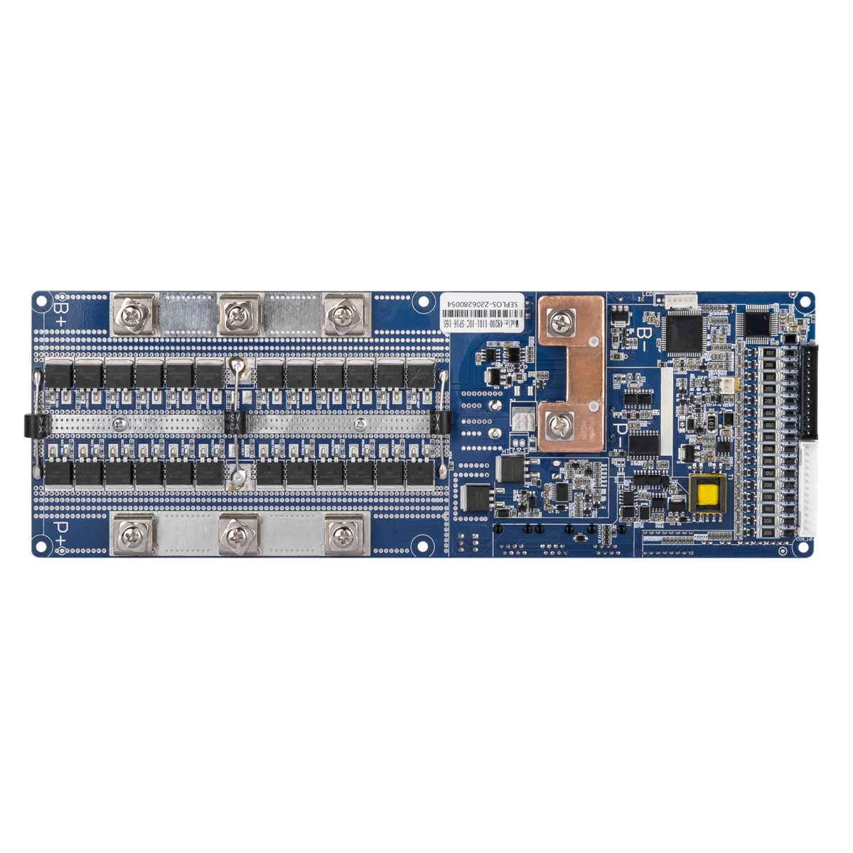 BMS плата LogicPower LiFePO4 24V 8S Dis 200A Ch 100A LCD