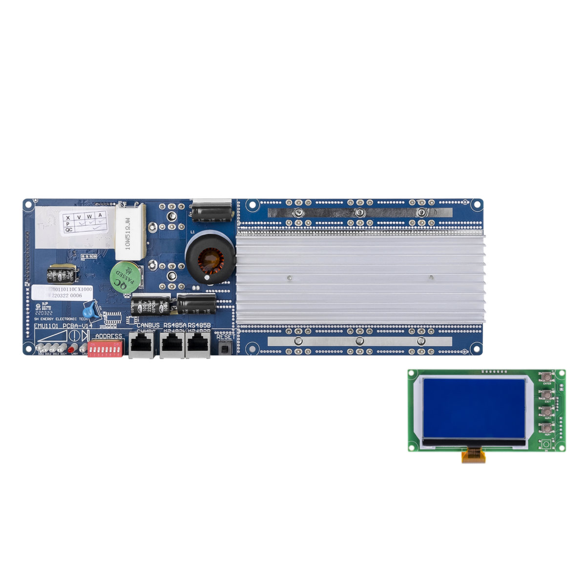 BMS плата LogicPower LiFePO4 24V 8S Dis 200A Ch 100A LCD