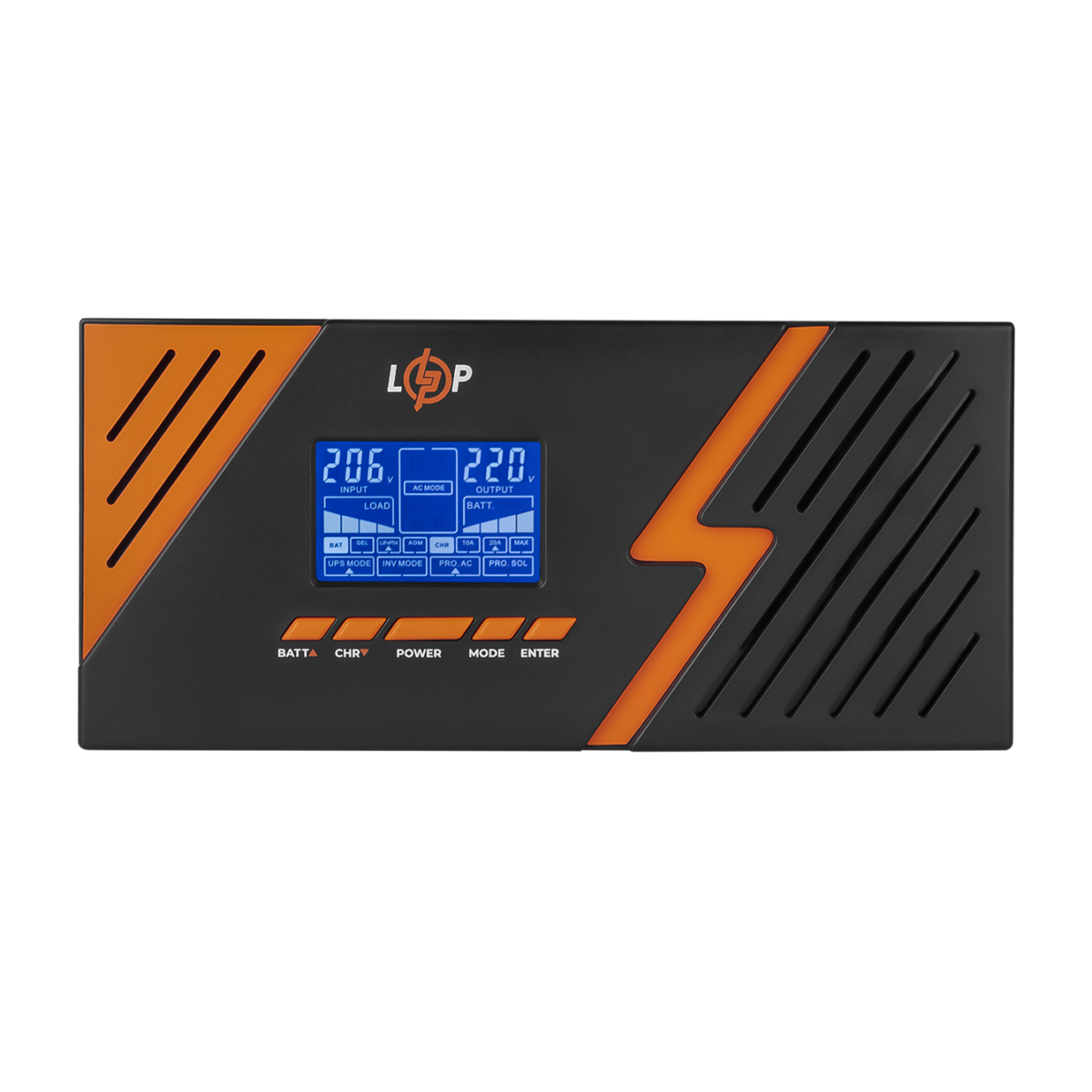 Комплект резервного живлення LogicPower LP ДБЖ + мультигелева батарея (UPS B1500 + АКБ MG 1200Wh) - Зображення 2