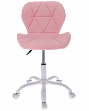 Офісне крісло ENDO CM-367487 екошкіра рожеве