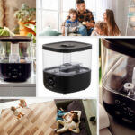 Ультразвуковий зволожувач повітря Camry CR 7973 5л 23Вт 100-260мл/год Чорний