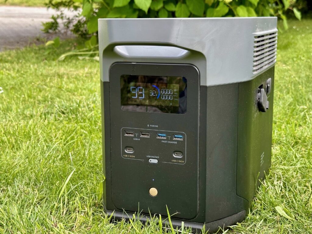 Зарядна станція EcoFlow DELTA 2 ZMR330-EU: Портативна електростанція 1024 Вт/год з LiFePO4 акумулятором на 3000 циклів