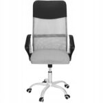 Офісне поворотне крісло Springos HF0032 120кг сірий