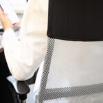 Офісне поворотне крісло Springos HF0032 120кг сірий