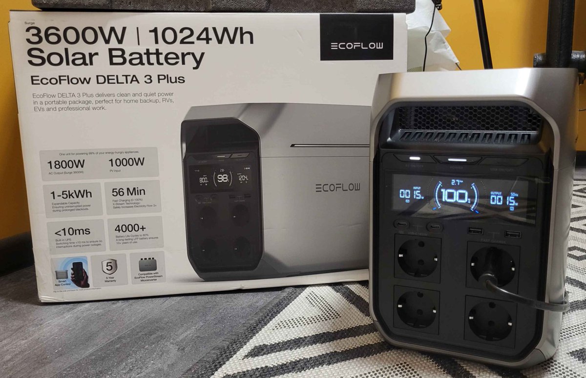 Зарядна станція EcoFlow DELTA 3 (EFDELTA3-EU) Зарядна станція EcoFlow DELTA 3 (EFDELTA3-EU)