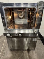 Конвекційна піч з парозволоженням Пароконвектомат GGM Gastro 434W/12 220В 30–260 °C