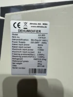 Осушувач повітря промисловий WDH-500AH 220В 700Вт 50 літрів/доба - Зображення 7