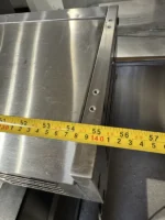 Настільна холодильна вітрина саладетта GGM Gastro AGG143ND 220В 110Вт 40л