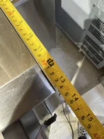 Настільна холодильна вітрина саладетта GGM Gastro AGG143ND 220В 110Вт 40л