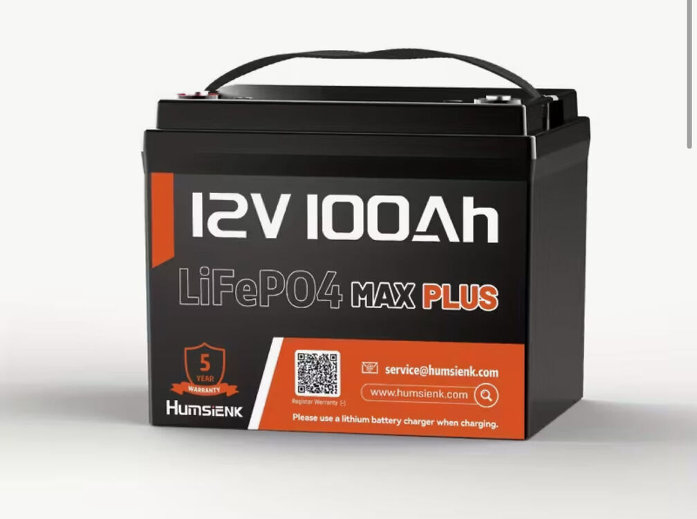 125327122-4 Акумулятор Humsienk MAX LiFePO4 12V 100Ah 1280 Вт·год