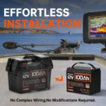 Акумулятор Humsienk LiFePO4 12V 100Ah 15 000+ циклів 1280 Вт·год IP67 (HS12V100AH100)