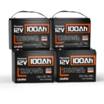 Акумулятор Humsienk LiFePO4 12V 100Ah 15 000+ циклів 1280 Вт·год IP67 (HS12V100AH100)