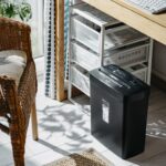 Знищувач паперу шредер документів і дисків Adler AD 1037 Чорний