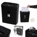 Знищувач паперу шредер документів і дисків Adler AD 1037 Чорний