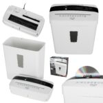 Знищувач паперу шредер документів і дисків Adler AD 1037 White