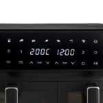 Аерогриль аерофритюрниця фритютниця гриль Adler AD 6324 8 програм LED 11 літрів (6.5л + 4.5л)