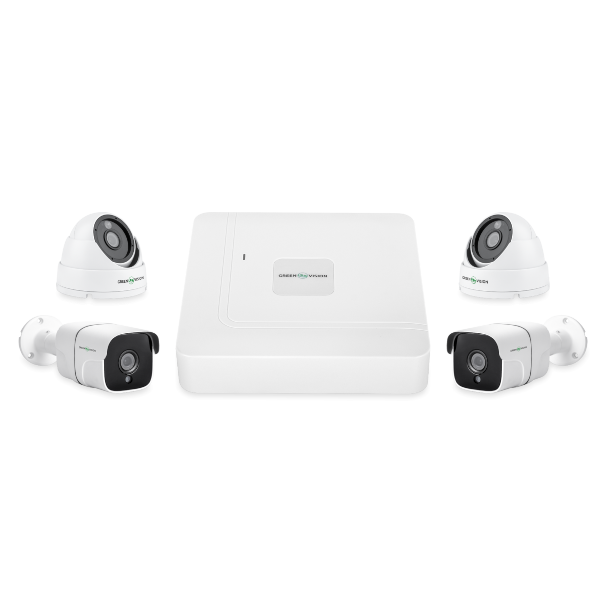 Комплект відеоспостереження на 4 камери GV-K-W66/4 5MP - Зображення 2