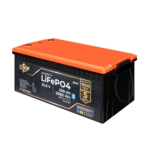 Акумулятор LP LiFePO4 25,6V - 230 Ah (5888Wh) (BMS 200A/100А) пластик Smart BT - Зображення 3
