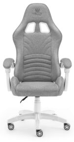 Геймерське комп'ютерне крісло Hell's Chair Rainbow 2.0 Grey тканина - Зображення 2