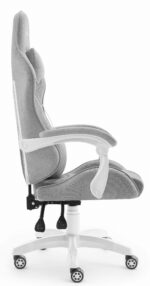 Геймерське комп'ютерне крісло Hell's Chair Rainbow 2.0 Grey тканина - Зображення 4