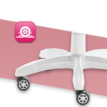 Геймерське комп'ютерне крісло Hell's Chair Rainbow 2.0 Pink тканина - Зображення 8