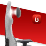 Геймерське комп'ютерне крісло Hell's Chair HC-1006 Grey Black тканина - Зображення 7