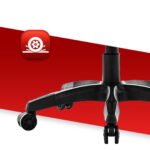 Геймерське ігрове комп'ютерне крісло Hell's Chair HC-1012 Black Grey тканина - Зображення 8