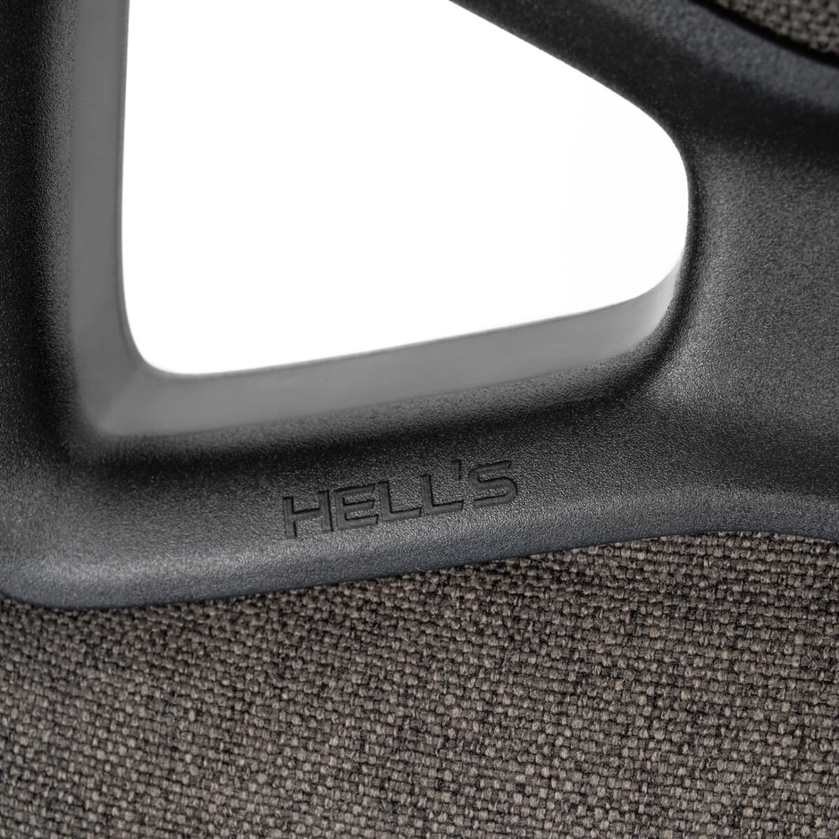 Геймерське ігрове комп'ютерне крісло Hell's Chair HC-1013 Grey Black тканина - Зображення 8
