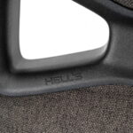 Геймерське ігрове комп'ютерне крісло Hell's Chair HC-1013 Grey Black тканина - Зображення 8