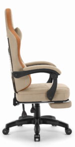 Геймерське комп'ютерне ігрове крісло Hell's Chair HC-1015 Beige тканина - Зображення 5