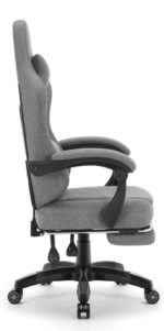 Геймерське комп'ютерне ігрове крісло Hell's Chair HC-1015 Grey тканина - Зображення 5