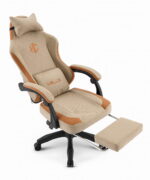 Геймерське комп'ютерне крісло Hell's Chair HC-1016 Beige тканина - Зображення 6