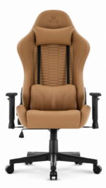 Геймерське комп'ютерне крісло Hell's Chair HC-2000 Brown екошкіра - Зображення 3