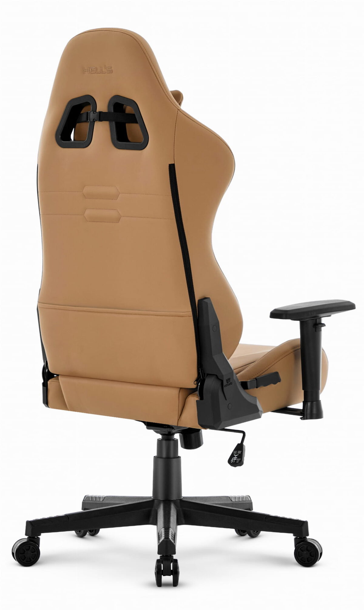 Геймерське комп'ютерне крісло Hell's Chair HC-2000 Brown екошкіра - Зображення 5