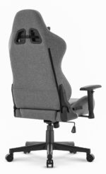 Геймерське комп'ютерне крісло Hell's Chair HC-2000 Grey Black тканина - Зображення 5
