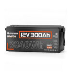 Акумулятор Humsienk 12V 300Ah (HS12V300AH200BT) з Bluetooth 200A BMS 3840Wh 15000+ циклів