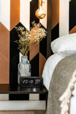 Будильник з вимірюванням температури та вологості Adler AD 1186 Чорний