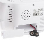 Годинник - Будильник з Вимірюванням Температури та Вологості AD 1186 Білий Adler