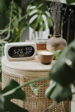 Годинник - Будильник з Вимірюванням Температури та Вологості AD 1186 Білий Adler