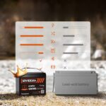 Акумулятор HumsiENKD MAX PLUS LiFePO4 12V 100Ah 1280 Вт·год 15000+ циклів BT Z BMS 110A HS12V100AH100MAXPLUS