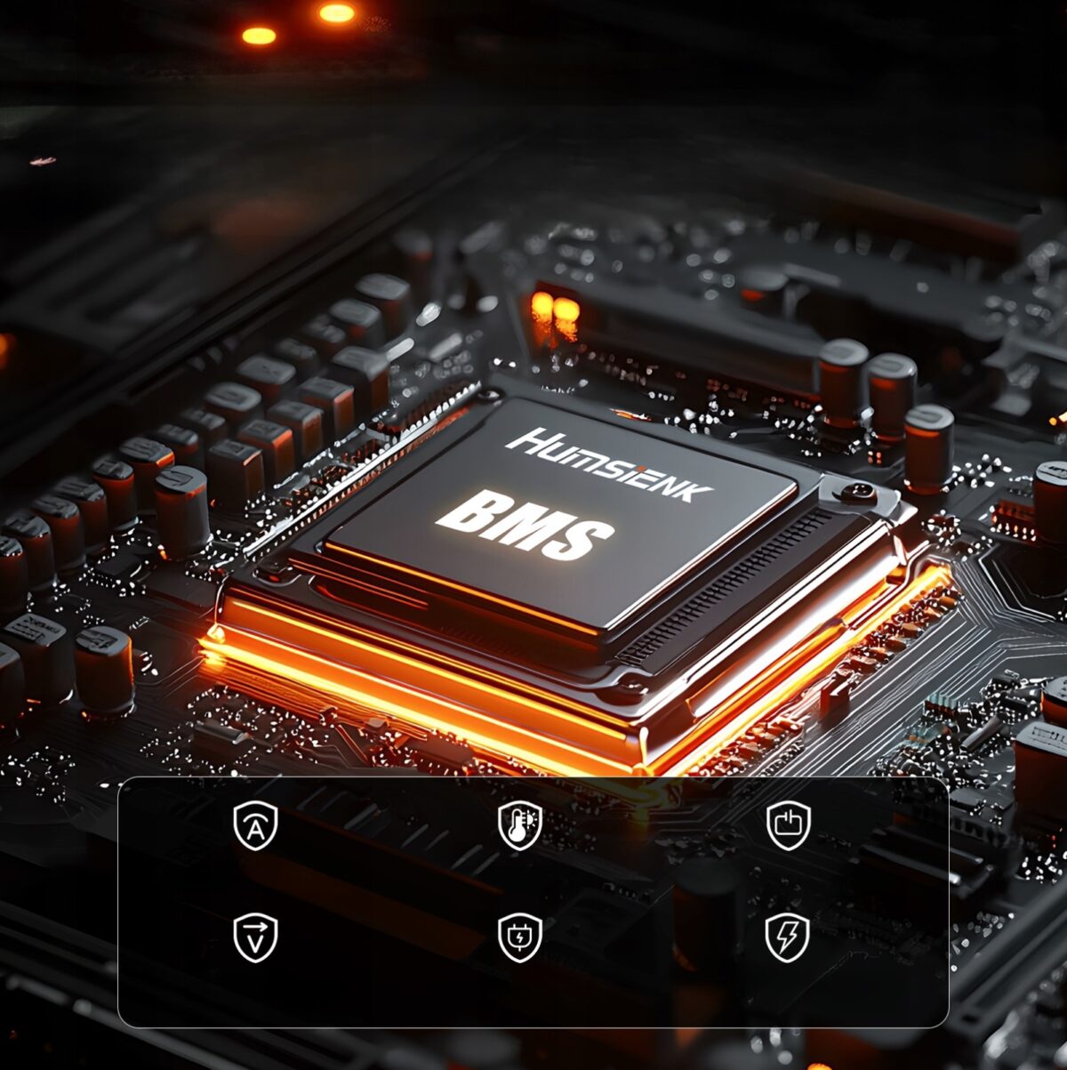 Акумулятор HumsiENKD MAX PLUS LiFePO4 12V 100Ah 1280 Вт·год 15000+ циклів BT Z BMS 110A HS12V100AH100MAXPLUS