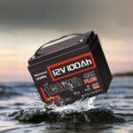 Акумулятор HumsiENKD MAX PLUS LiFePO4 12V 100Ah 1280 Вт·год 15000+ циклів BT Z BMS 110A HS12V100AH100MAXPLUS