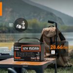 Акумулятор LiFePO4 12V 150Ah Bluetooth 110A BMS HumsiENK HS12V150AH110BT