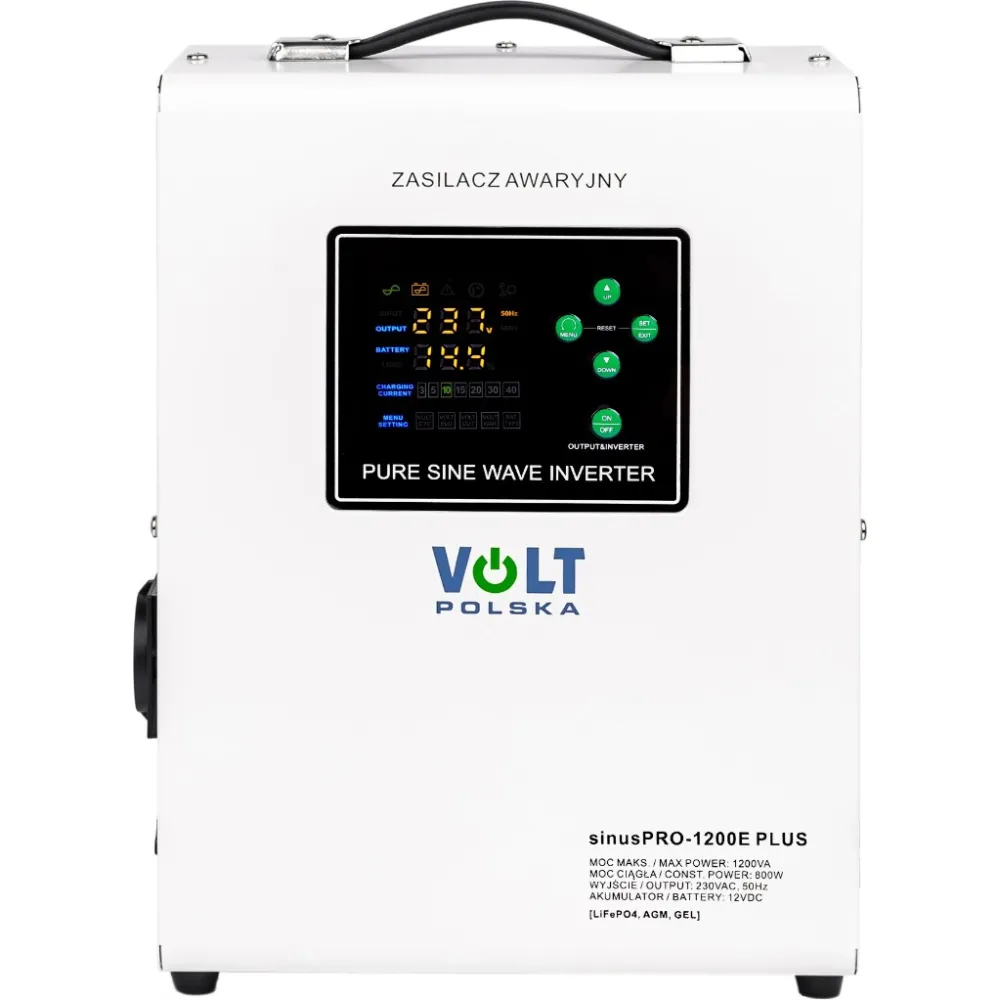 asvi_volt_polska_1200-1000x1000-1 ДБЖ Volt Polska SINUS PRO 1200 E PLUS 12/230V 800/1200W 3SPM12012M