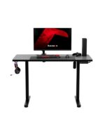 Ігровий геймерський комп'ютерний стіл Huzaro HZ-HERO 8.1 120 x 118 x 60 см Black