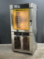 Пароконвекційна піч Miwe aeromat 8.64 T MUCS з розстійною шафою: професійне обладнання для пекарні