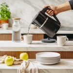 Електричний Чайник Adler AD 1355 black 1.7 л внутрішня частина з нержавіючої сталі подвійні стінки