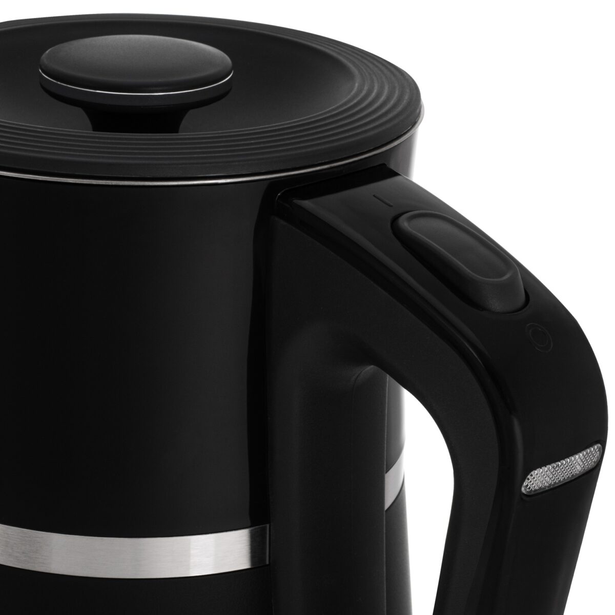 Електричний Чайник Adler AD 1355 black 1.7 л внутрішня частина з нержавіючої сталі подвійні стінки