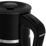 Електричний Чайник Adler AD 1355 black 1.7 л внутрішня частина з нержавіючої сталі подвійні стінки